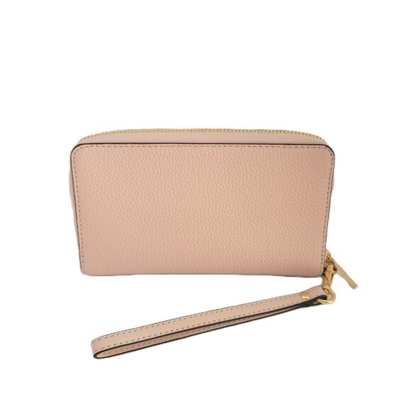 Michael Kors Jet Set Travel Large Flat Multifunction Phone Case Powder Blush - Picture 3 of 6